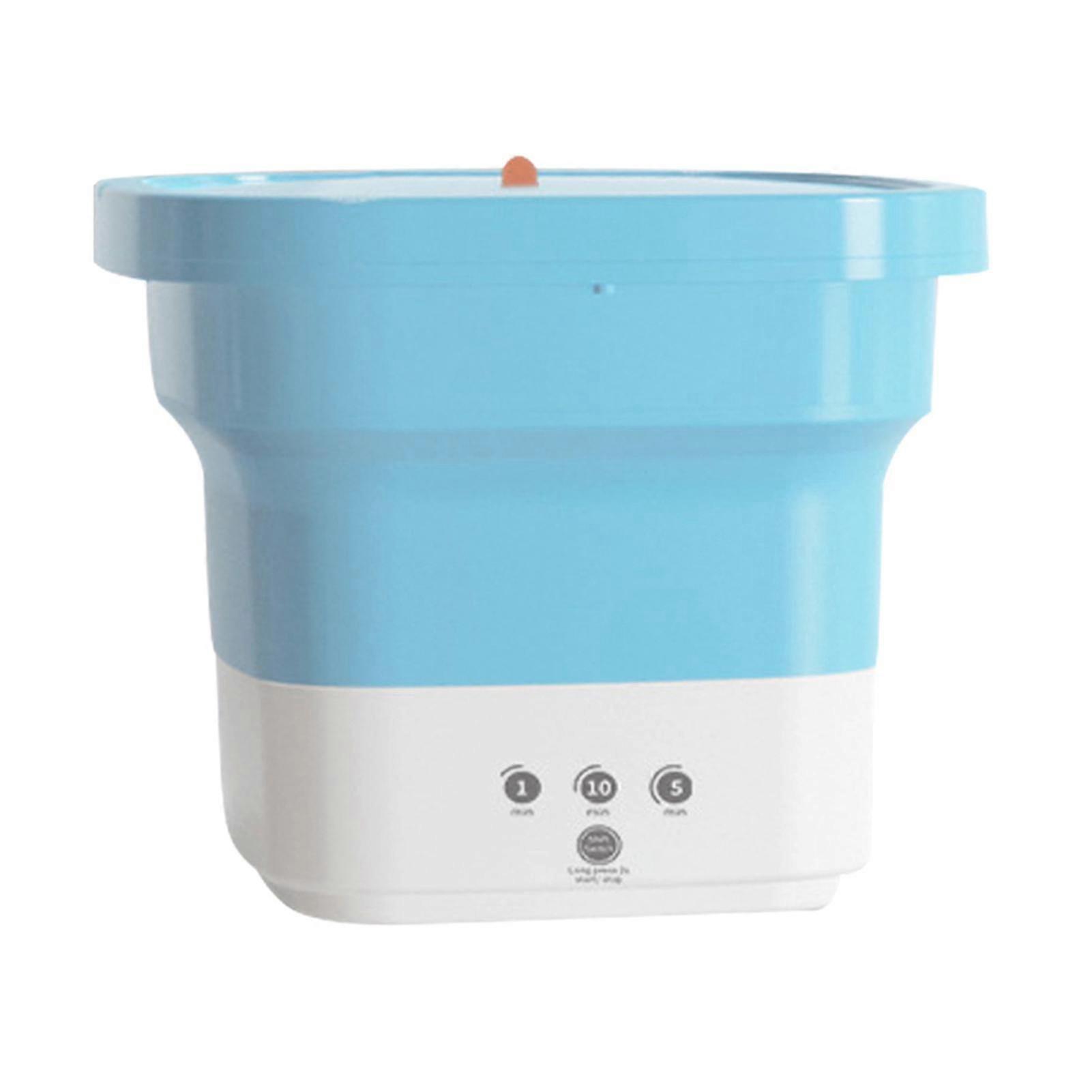 Mini Washing Machine Portable Folding Washing Machine Single Person Use Mobile Foldable Washing