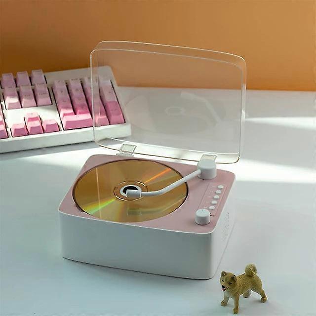 Fever All-in-one Bluetooth Cd Music Player Walkman Built-in Speaker Large-capacity Battery Usb Playback