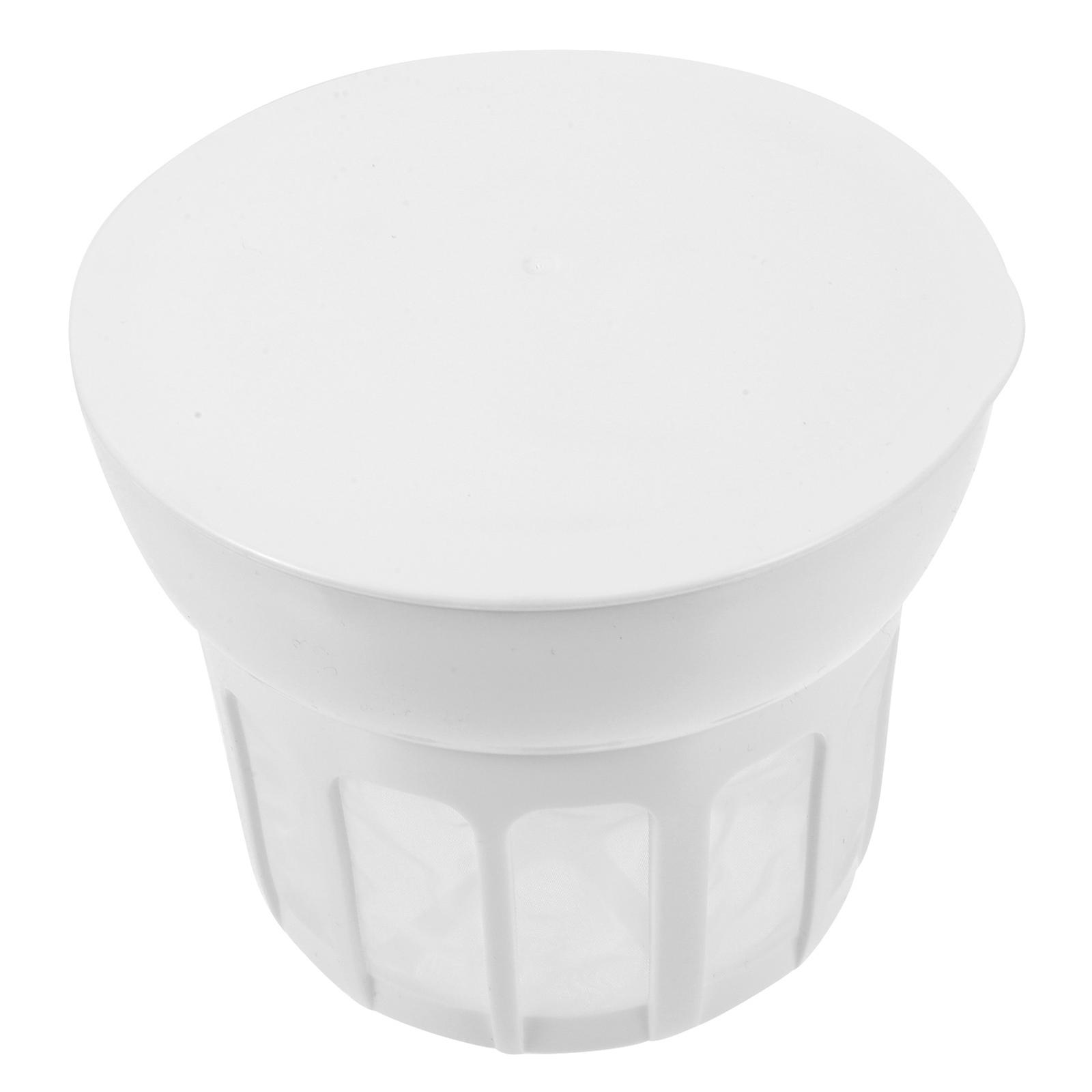 Joghurtsieb mit Deckel Griechischer Joghurtbereiter Sieb Wiederverwendbares hausgemachtes Joghurtsieb