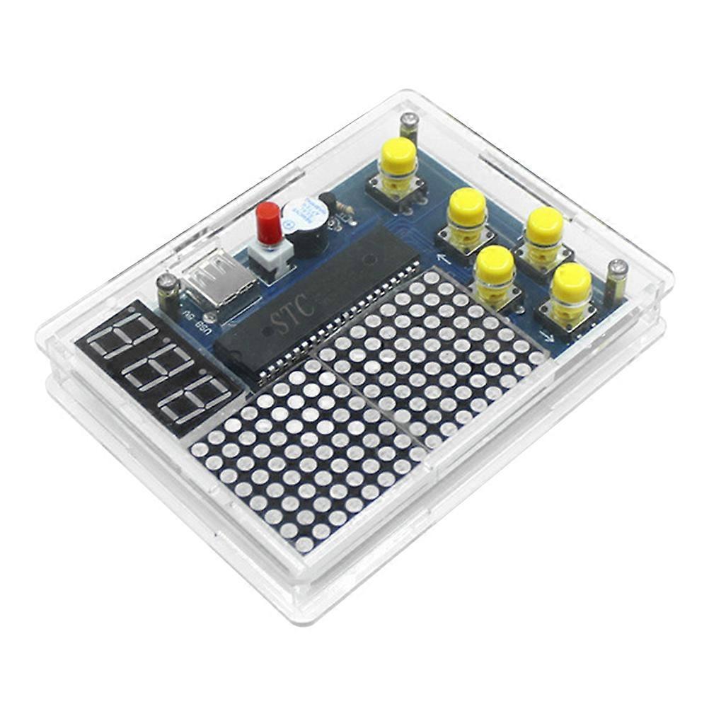1 Set of Professional Game Console Parts Electronic DIY Game Console Kit (Blue)