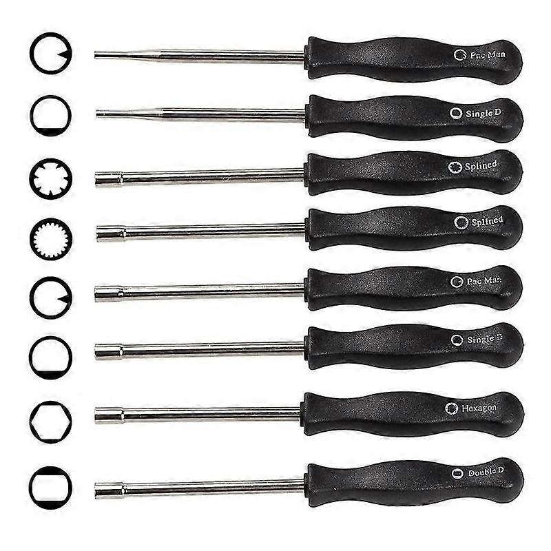 Barsinfi 8 Different Carburetor Screwdrivers For 2 Cycle Engines