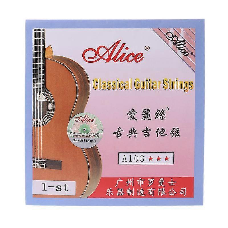 Alice A103 Nylon String 1-st E 028 / 2-nd B 032 High Tension For Classical Guita