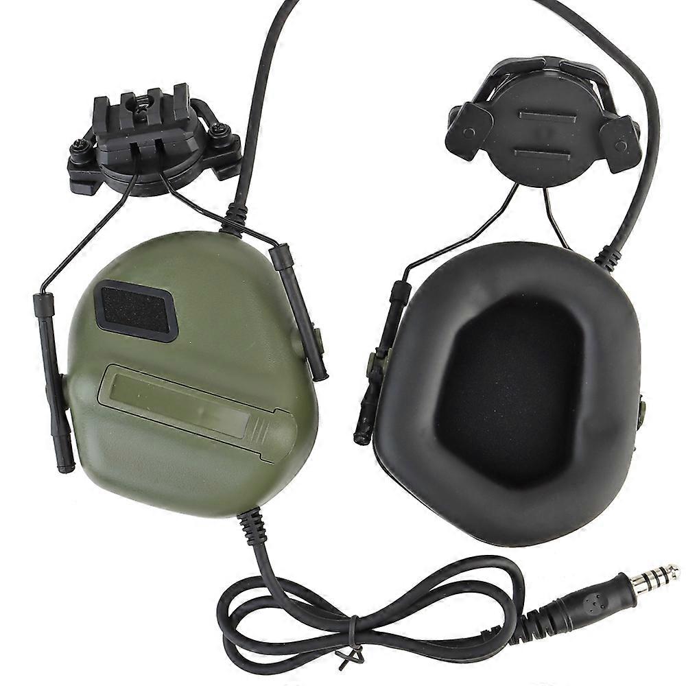 LPRED Tactical Helmet Headset Noise Reduction Sound Pickup Shooting Hearing Protection Earmuffs Airsoft Communication Headphone