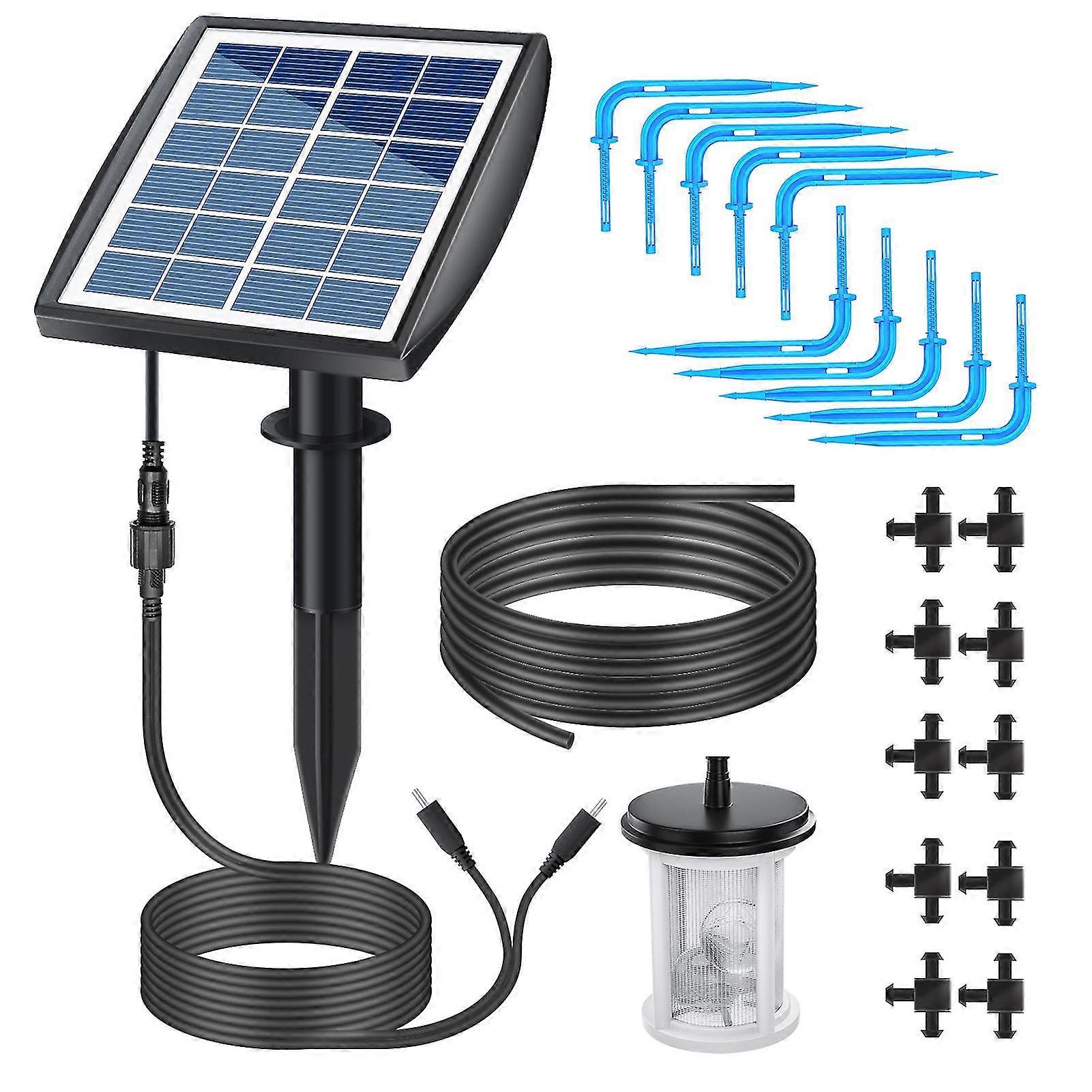 2024 Solar Auto Watering System Solar Powered Automatic Drip Irrigation Kit