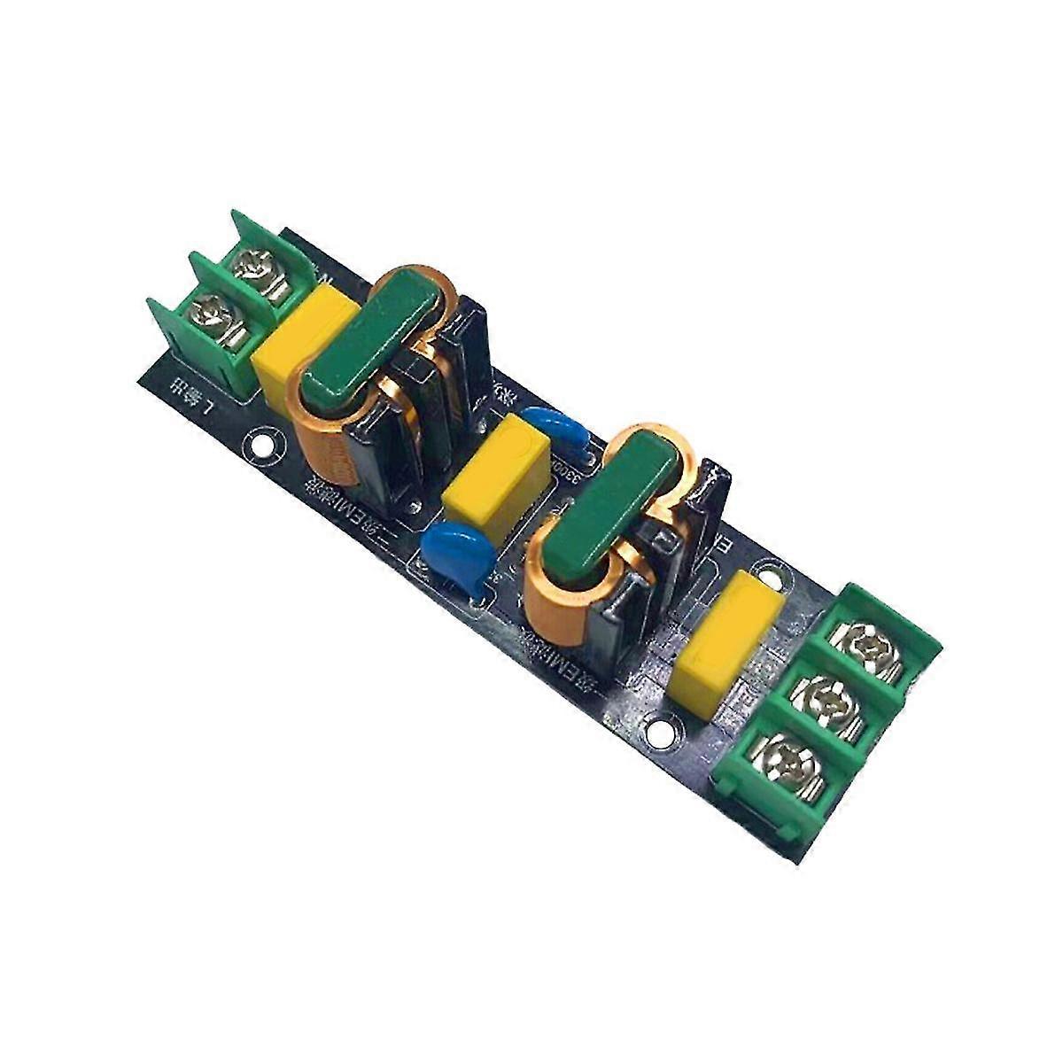 Emi Filter Module Ac 220v110v 10a High Frequency Power Filter Board For Power Amplifier Pcb Electri