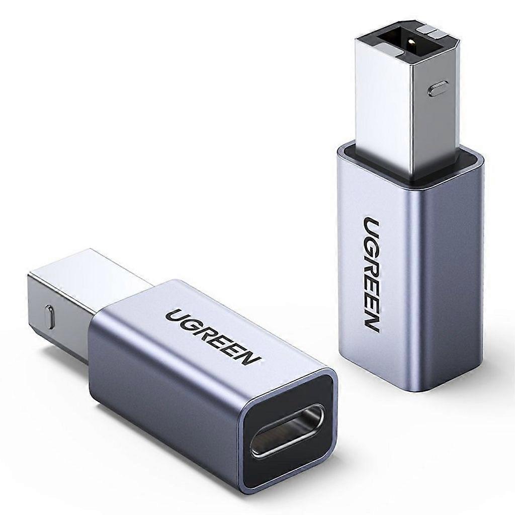 Ugreen USB-C to USB-B Adapter - Grey
