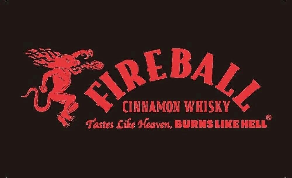 Fireball Whiskey Banner Style 151