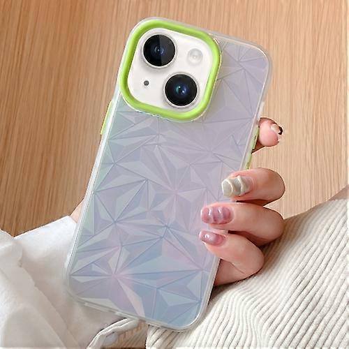 For iPhone 15 Laser Diamond Pattern Frosted Phone Case