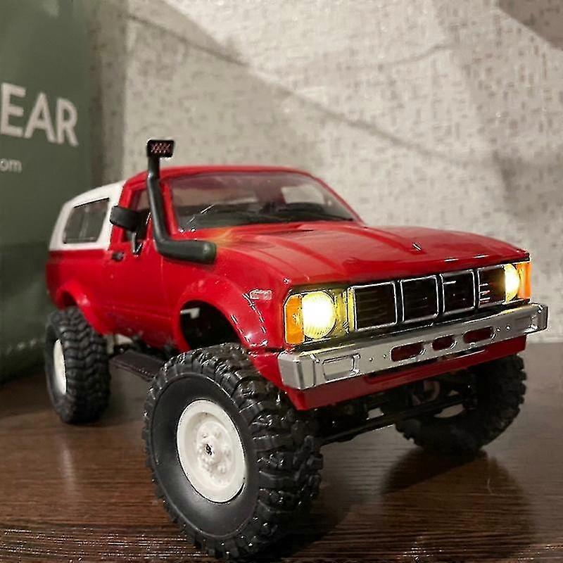 Wpl Car C24 Remote Control Car Crawler Off-road Car Buggy 1:16 4wd Dit Full Scal