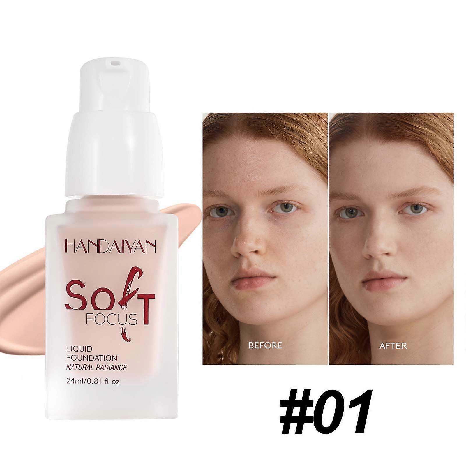 Liquid Foundations Concealer Can Keep Makeup On For A Long Time 24ml Cosmetic Sets FLY3311