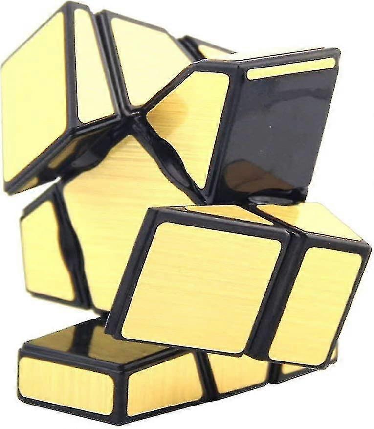 1x3x3 Gold Ghost Irregular Speed Magic Cube Twist Puzzle Intelligence Toys Gift
