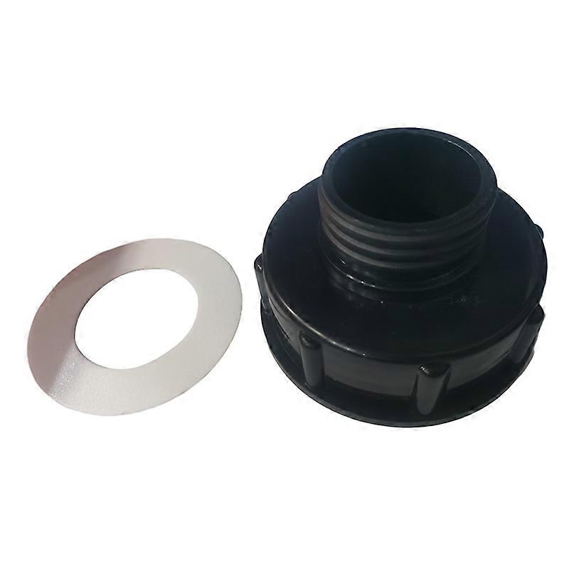 Black IBC Adapter S100x8 To Reduce S60x6 IBC Tank Connector Adapter Replacement Garden Water Connectors Hose Fitting Tools