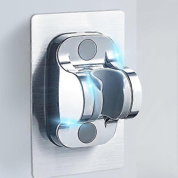 Abs Enlarged Panel Non Perforated Shower Support Shower Head Fixed Seat Shower Head Rain Flower Sun Bath Nozzle Adjustable Base