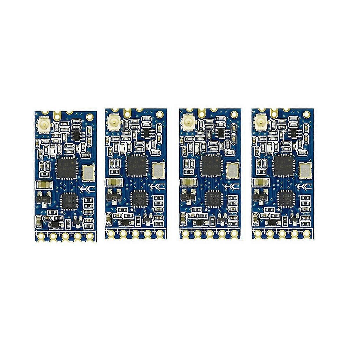 -12 433mhz Si4463 Wireless Serial Port Module 1000m Replace Bluetooth Hc12 - 4 Pcs