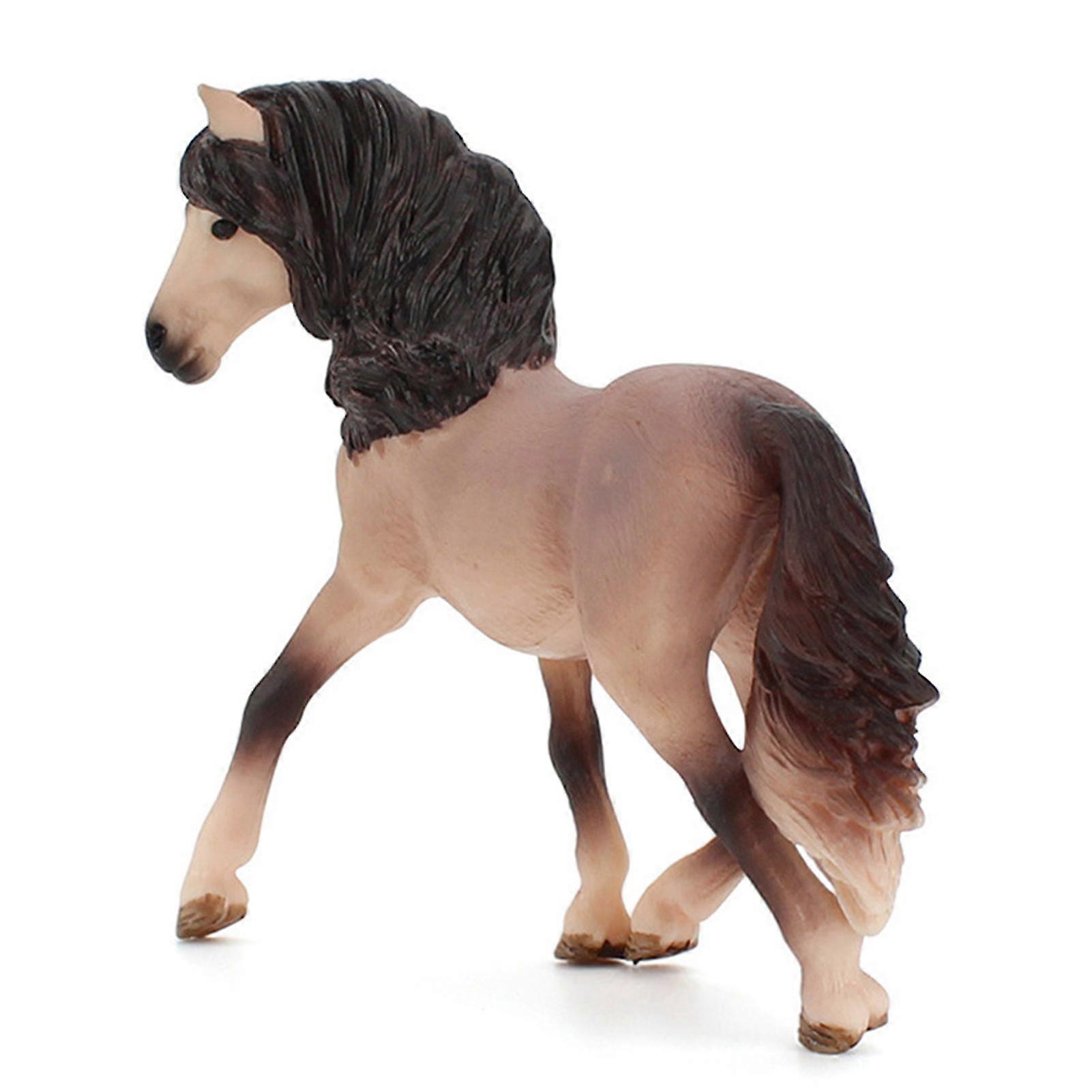 Horse Solid Pvc Action Figure Desktop Decorative Ornament Collection Gift