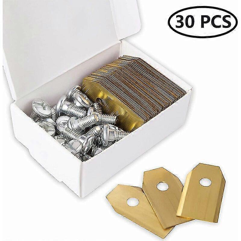 Replacement Robotic Mower Stainless Steel Blades For All 30 Piece Robotic Lawn Mowers