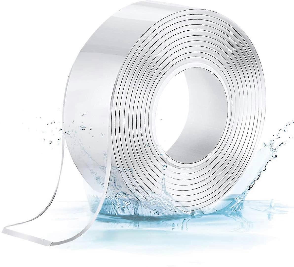 Strong Reusable Nano Adhesive Tape, Traceless Washable For Paste Items