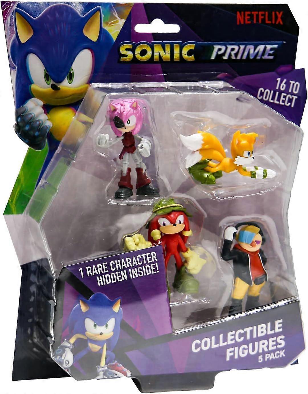 Prime - 5 Pack incl 1 rare hidden char S1 Collble Fig 6.5cm Random (SON2040) Toy