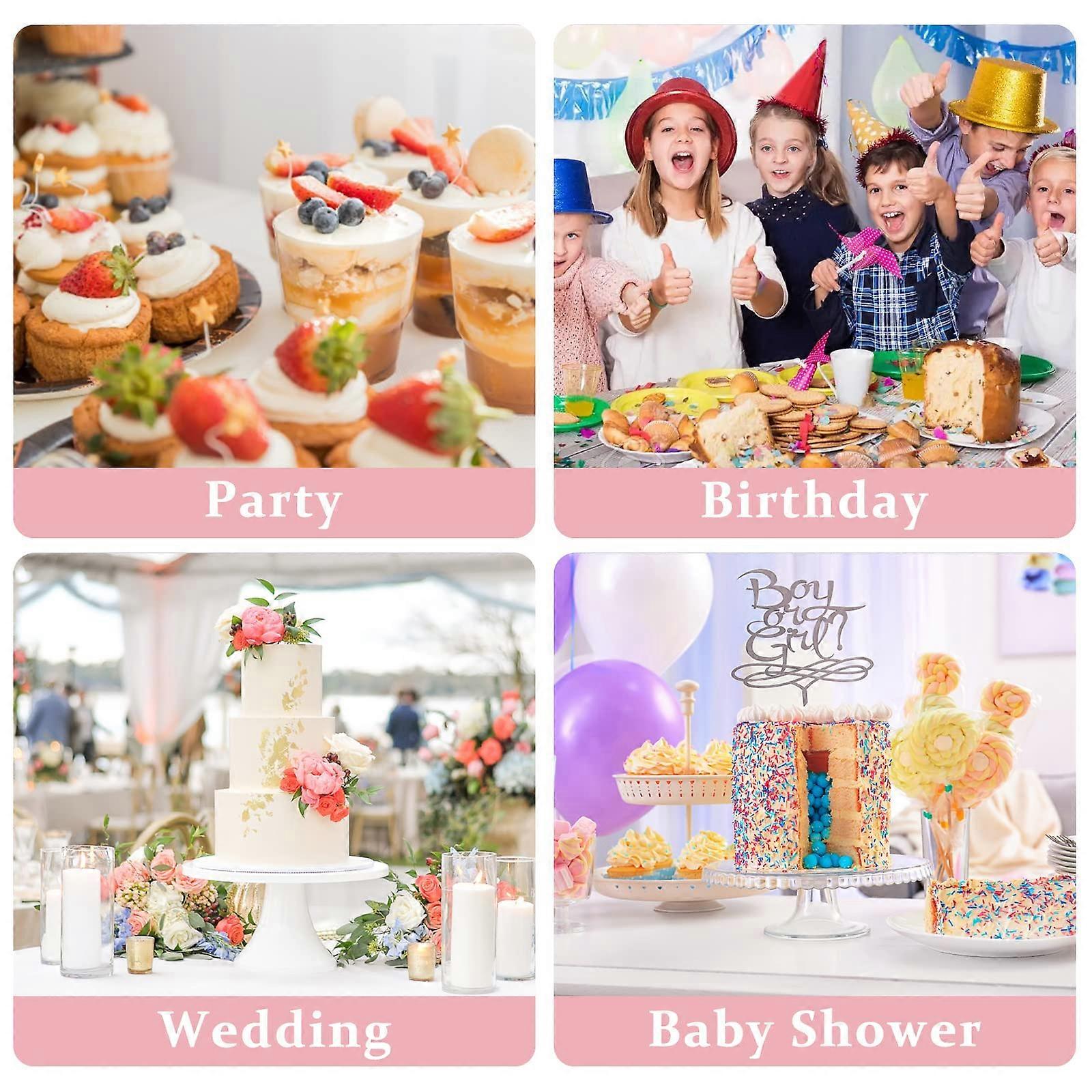 15-Hole Clear Acrylic Cake Pop Stand - Transparent Lollipop Display Holder For Parties