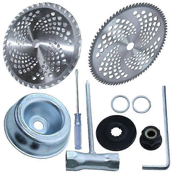 Neumático de cepillo de carburo Bruss de 10" x 80t -sy