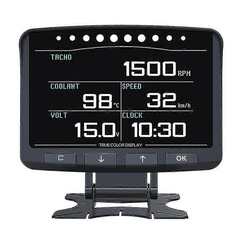 X50 Pro Car Obd2 Hud Gauge Meter Multi Functional Digital Dashboard Computer Auto Display Coolant O