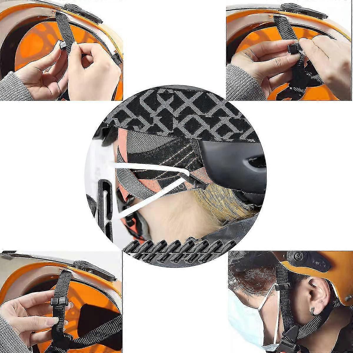 Starlight-ski Helmet Goggle Clip, Helmet Clips Clip For Helmet Visor Clip Ski Helmet Goggle Holder,100pcs
