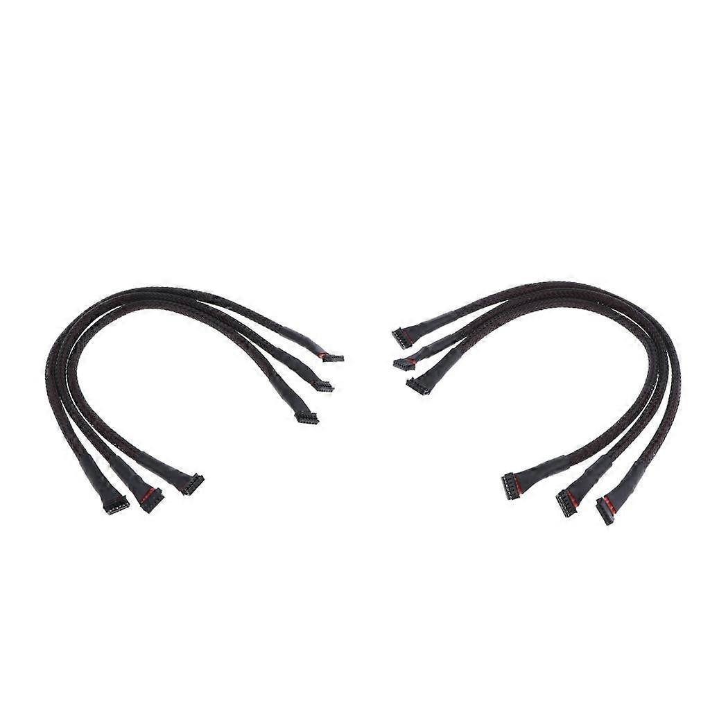 6pcs RC Car Motor Sensor Cable for 1:10 Scale RC Car Model Accessory Parts