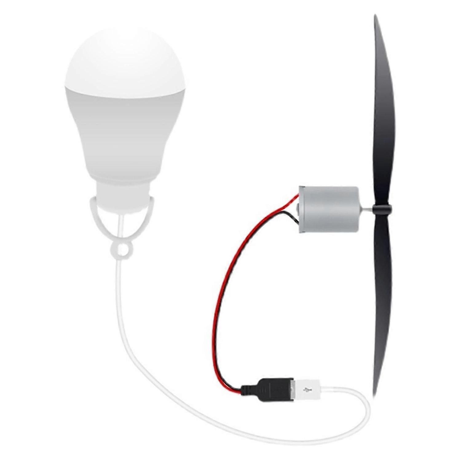 Usb 1m 20v 5w Mini Wind Turbine Motor Led Windmill Micro Wind Turbine Wind Turbine Science Teaching