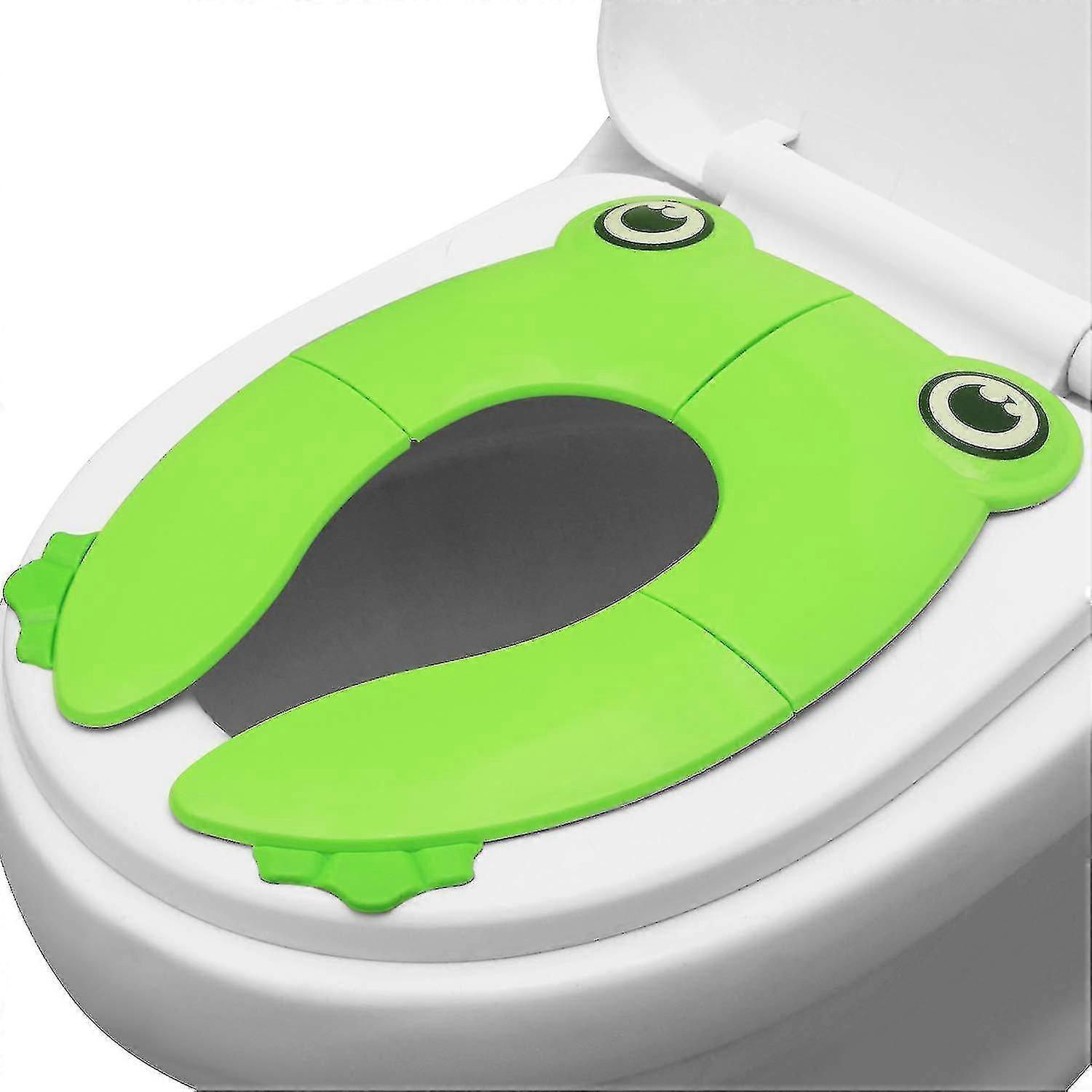 Copriwater | Sedile WC da viaggio pieghevole compatibile con bambini e vasino | Sedile del WC portatile in silicone compatibile con i più piccoli, fr