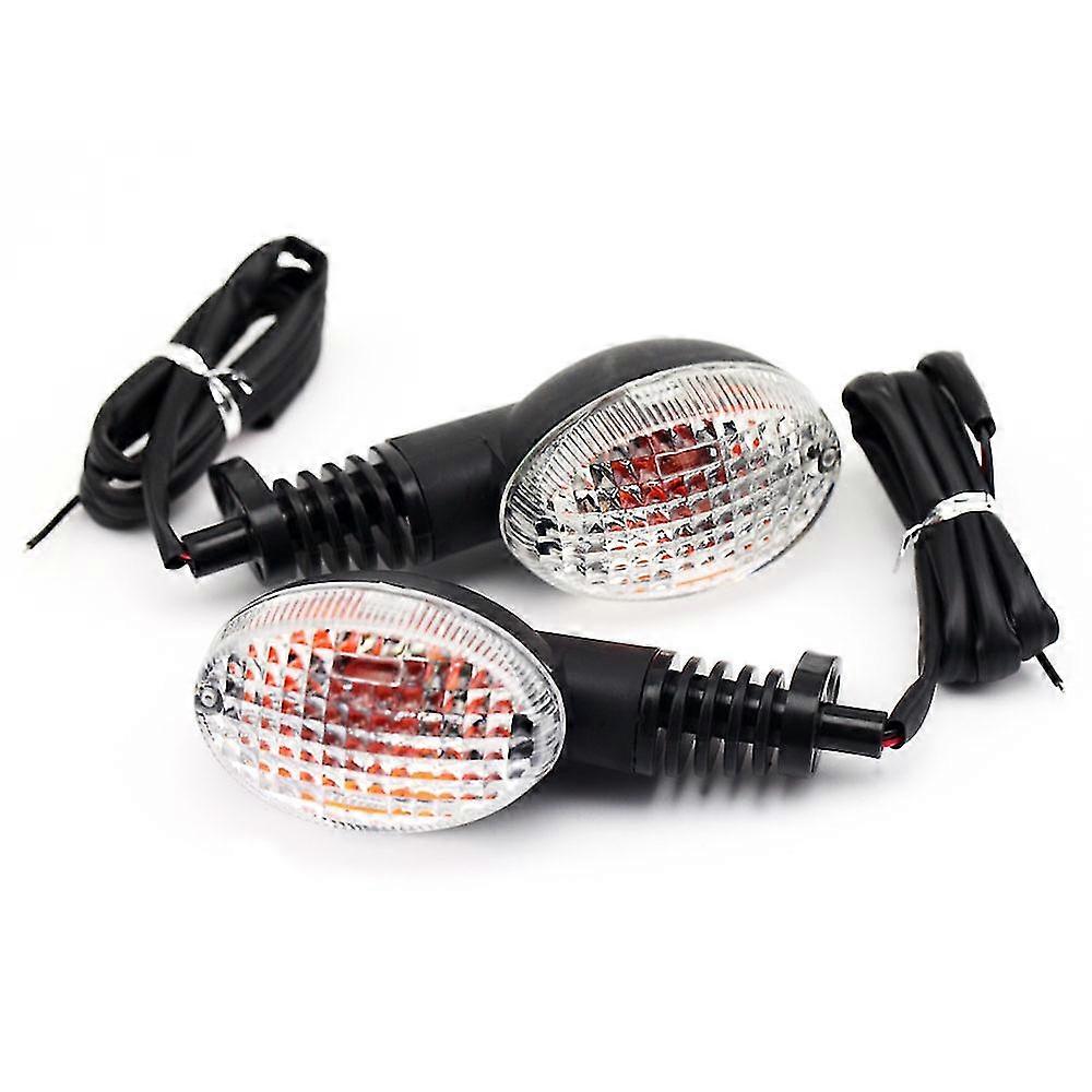 Per Yamaha Xt660 Xt660x Xt660r 2004-2014 / MT-03 2006-2012 Moto Indicatore di direzione anteriore / posteriore Lampadina lampeggiante chiaro