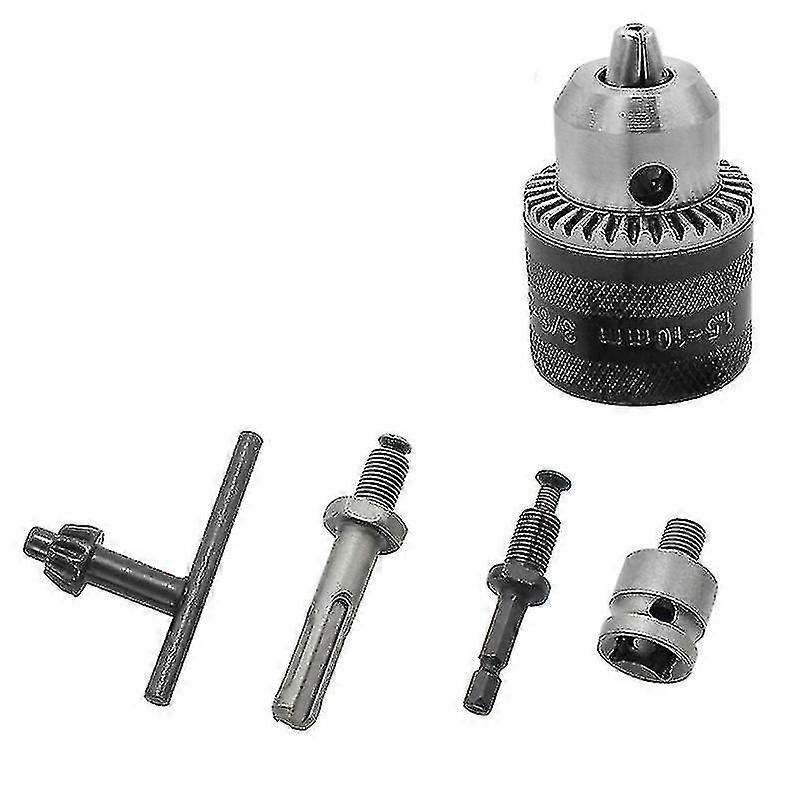 5-pack 3/8-24unf Drill Chuck Set Drill Adapter Replacement Impact Wrench