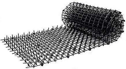 Cat Scat Mat Anti-cats Network Digging Prickle Strip Home Pest Repellent(1pc,black