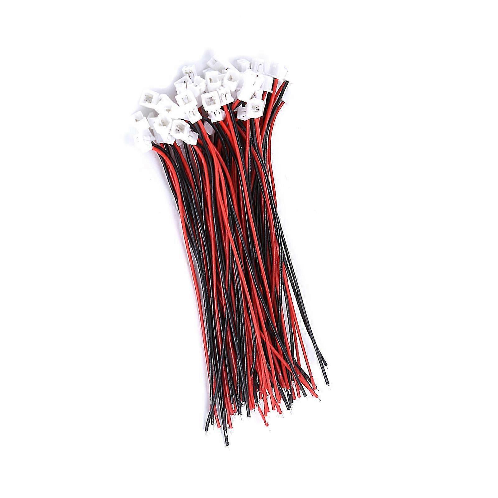 20 Sets pack Micro JST 1.25MM 2 pin Male&Female Connector Plug with Wires Cables(2Pin)