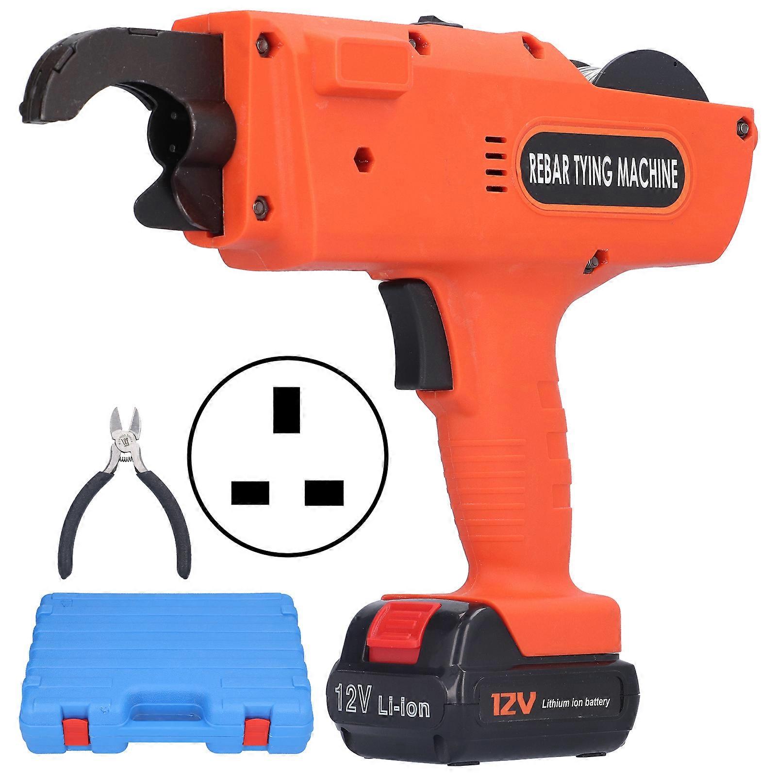 Rebar Tying Machine ABS High Carbon Steel Fully Automatic Strapping Tool AC 100240V