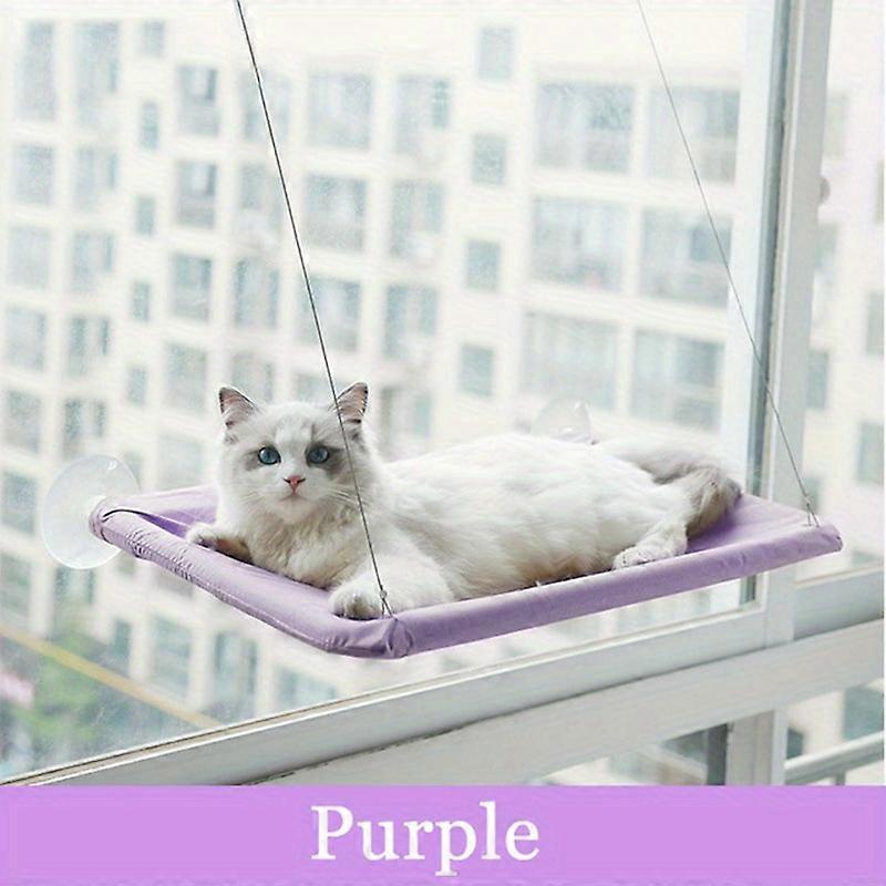 PurrFectly Blissful Cat Window Perch - Ultra-Comfortable, Secure & Machine-Washable Bed - Designed for Indoor Cats Delight!