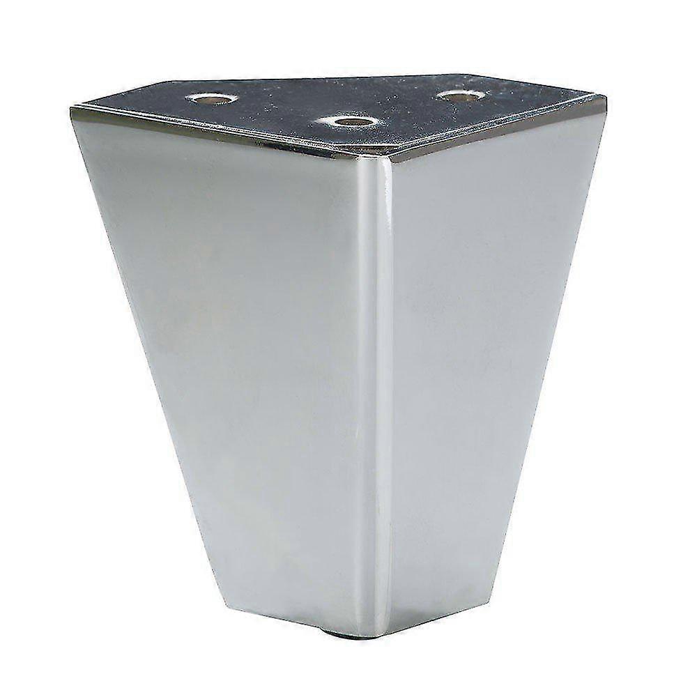 Krom design møbelben 6,5 cm (1 stk.)