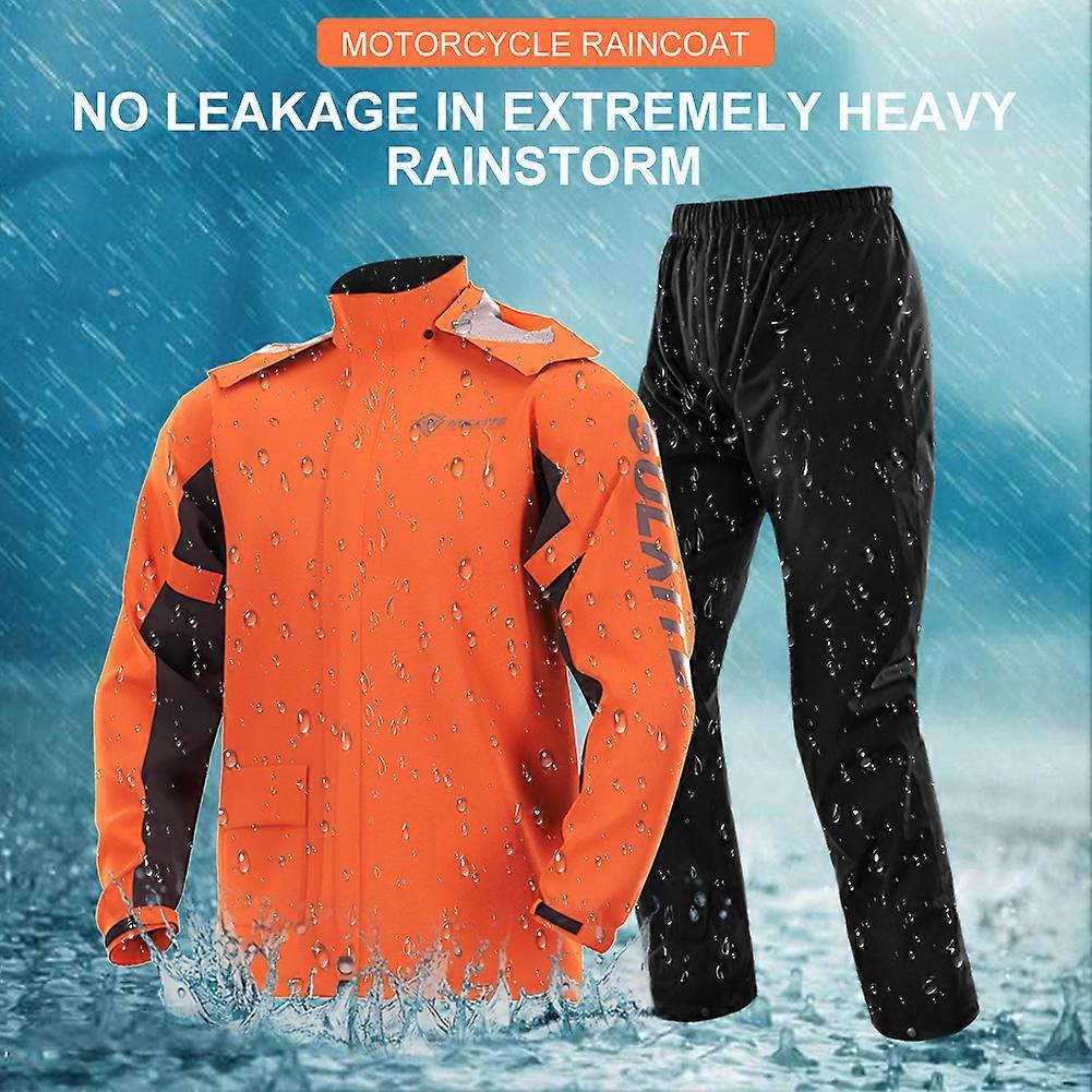 Men Motorcycle Rain Suits Motorbike Rain Suit Moto Rain Suits Pants ...