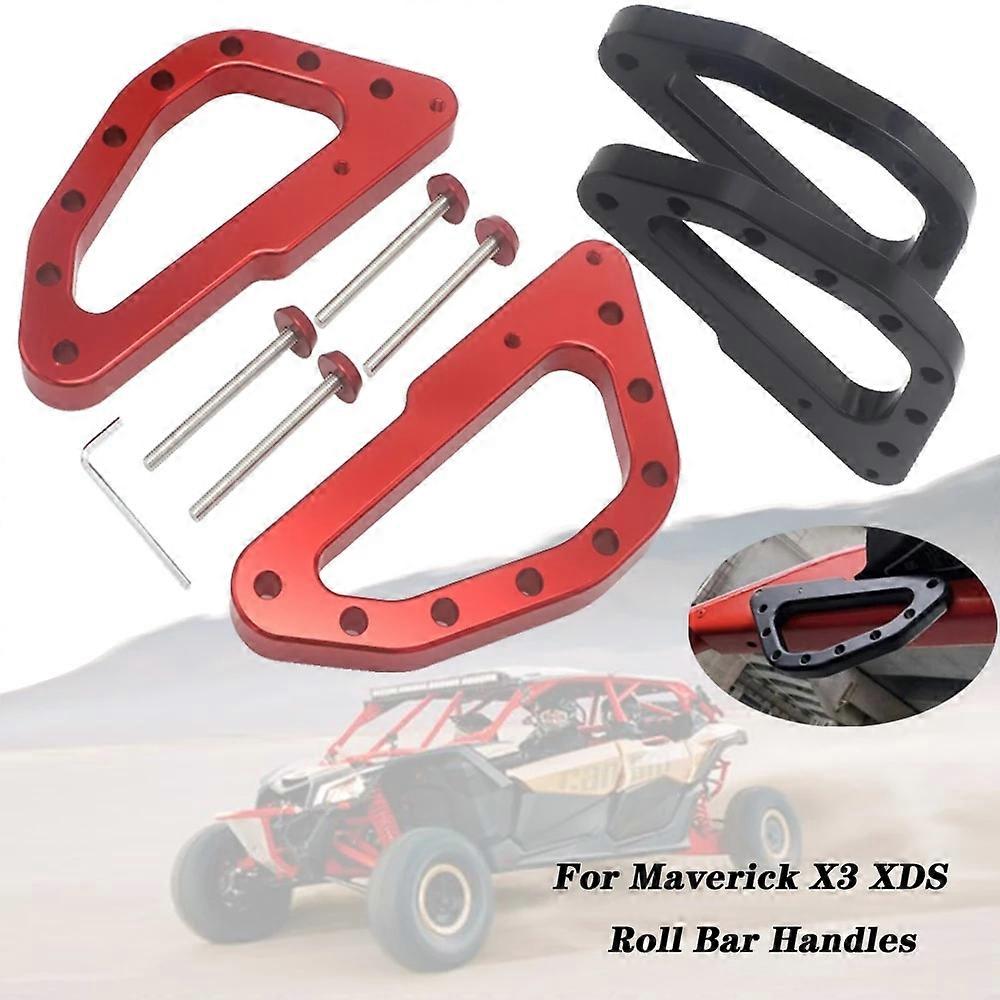 Manijas de agarre de barra enrollable para Can-Am Maverick X3 XDS XRS XMR XRC Turbo RR X3 2017-2021 2020 2019 2018, palanquilla de aluminio resistente