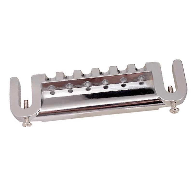 Wilkinson M Series 52.5mm 2-1/16 Inch Adjustable Pigtail Style Wraparound Bridge For Les Paul Sg Junior Special Style Electric Guitar I603994091 Wilkinson M Series 52.5mm 2-1/16 Inch Adjustable Pigtail Style Wraparound Bridge For Les Paul Sg Junior Special Style Electric Guitar I603994091