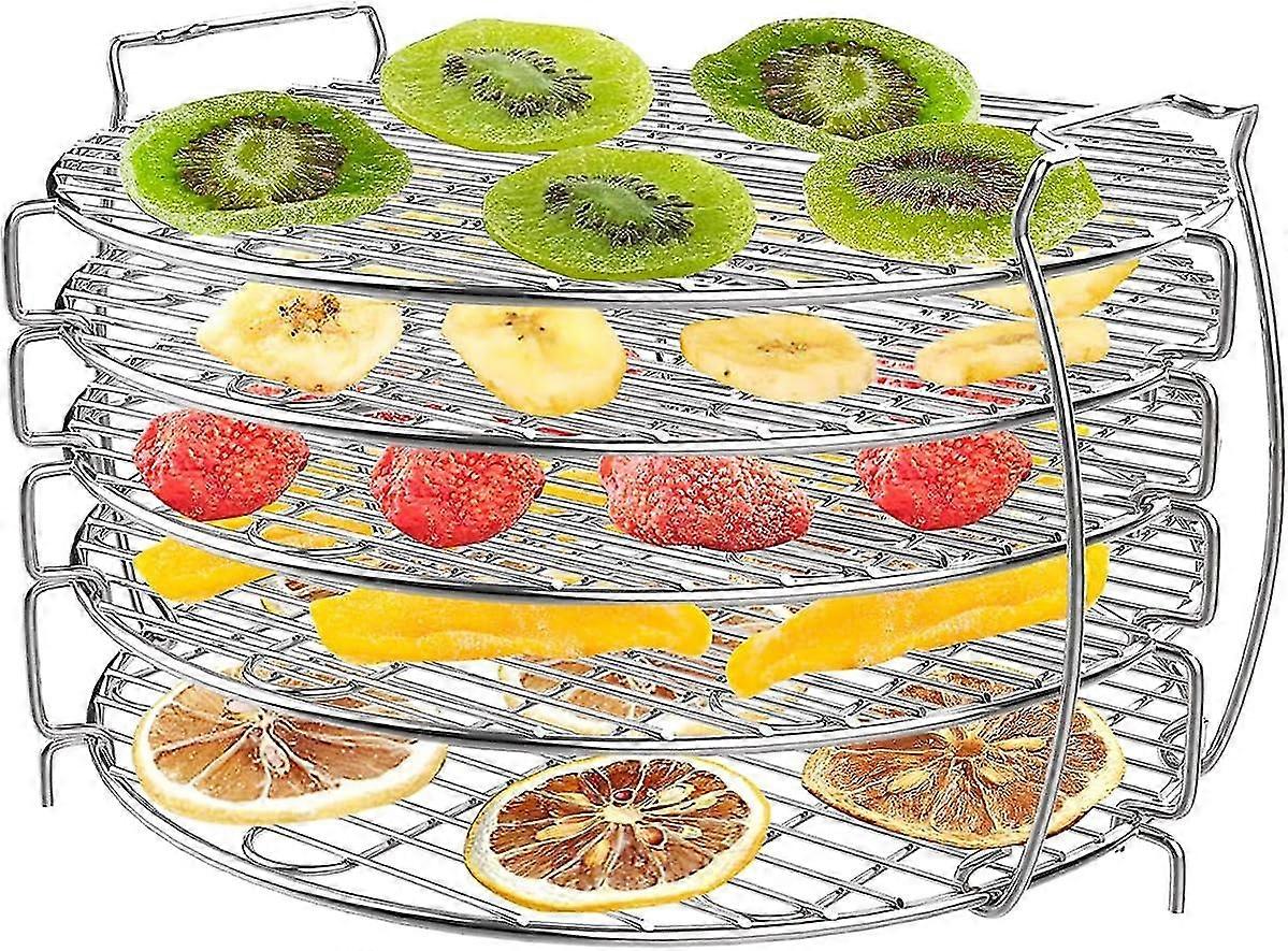 Air Fryer Dehydrator Stand 5-layer Dehydrator Rack 8.5inch Compatible With Ninja 6.5qt And 8qt Air Fryer