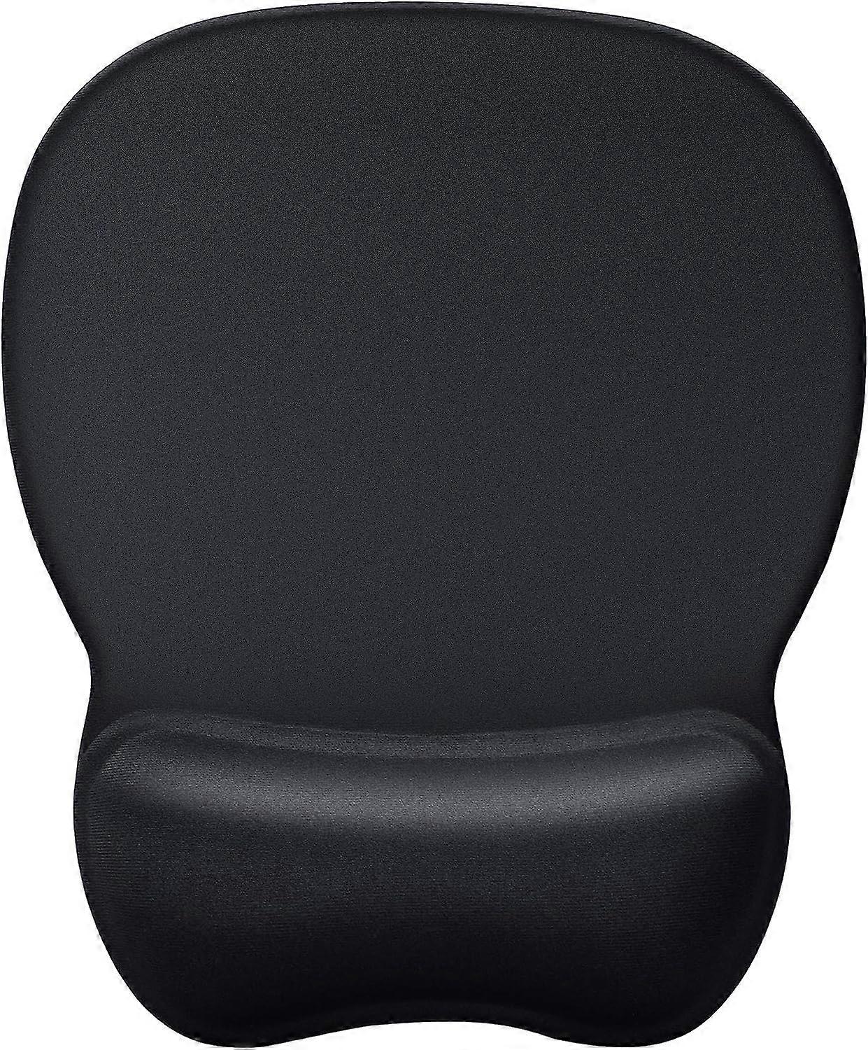 Ergonomic Mouse Pad with Gel Wrist Support, Comfortable Mousepad with Wrist Rest and Non-Slip PU Base for Pain Relief, Computer, Laptop, Office & Home