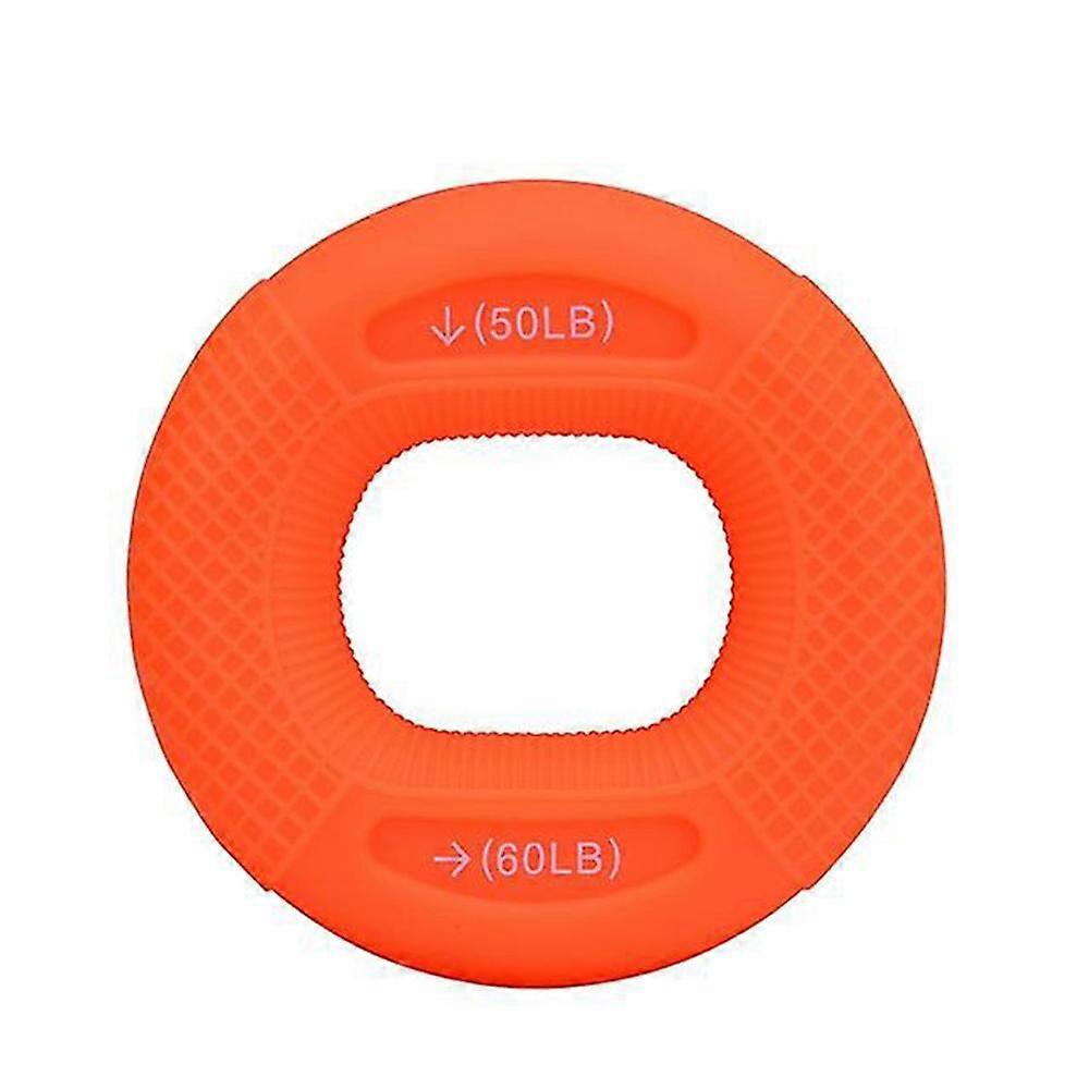 Silicone Adjustable 50-60 lbs Grip Forearm Trainer Wrist Bone Expander Muscle Exercise