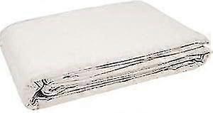 4x5 Canvas Drop Cloths Painters Drop Cloth For Furniture & Floor Protection - All Purpose Thick Cloth Duck Canvas With Sturdy Double Stitched Edges (4