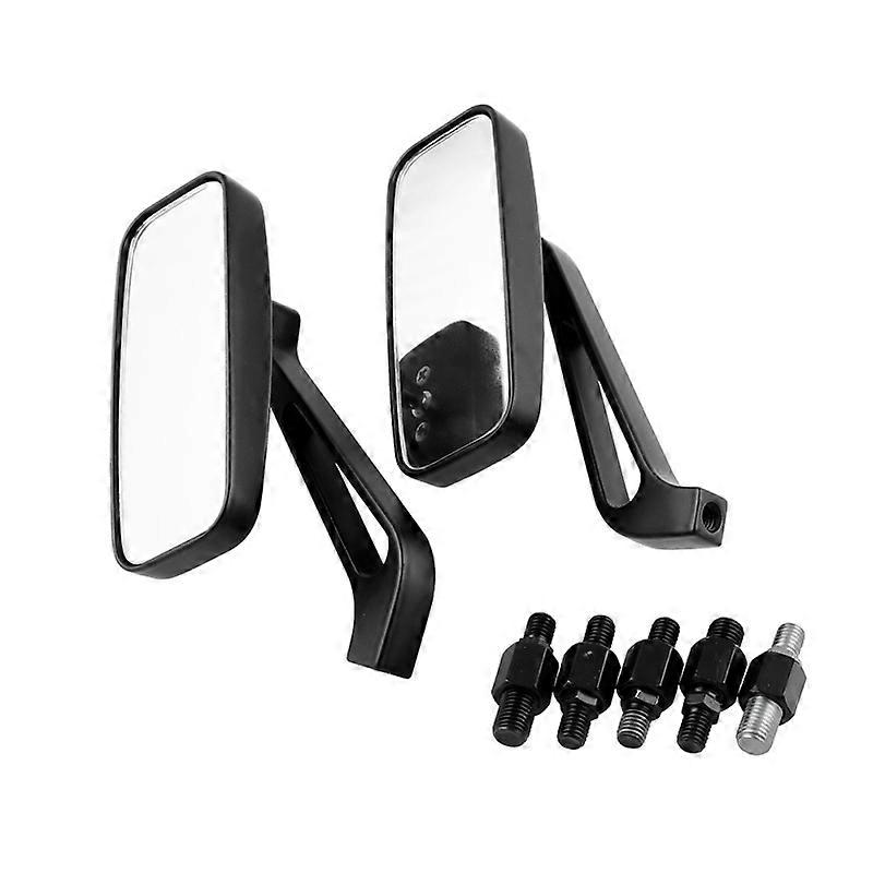 Universal Motorcycle Rearview Mirror Motorcycle Classic Modified Rearview Mirror Fit 8/10mm Screw Retro Decorative Mirror