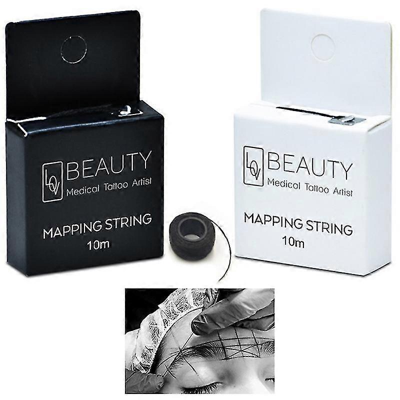 Pré-tatuado Brow Mapping Thread Strings Pigment String Eyebrow Permanent Makeup
