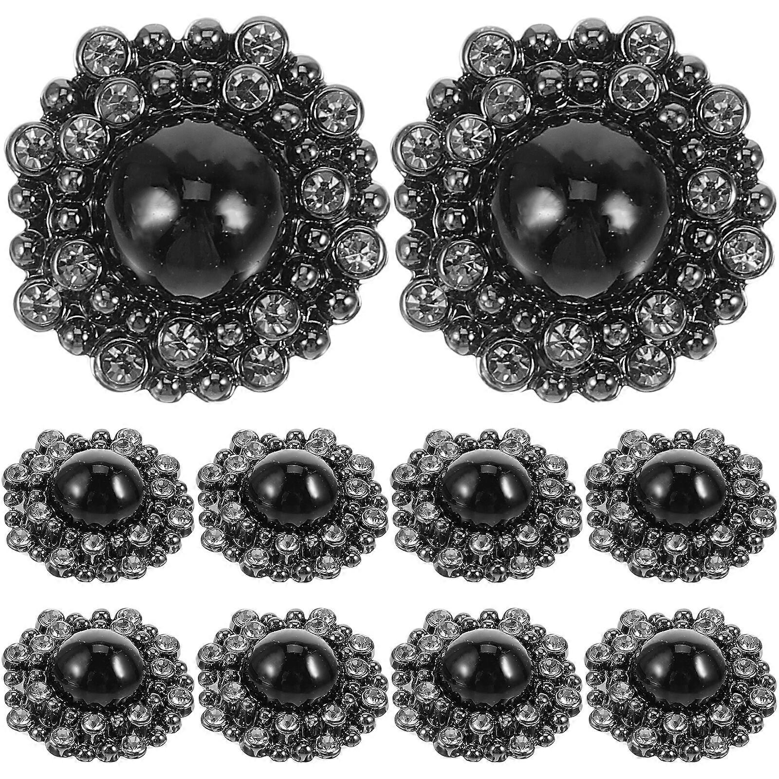 10pcs Clothes Button 20mm Embellishment Button Round Button Costume Decoration