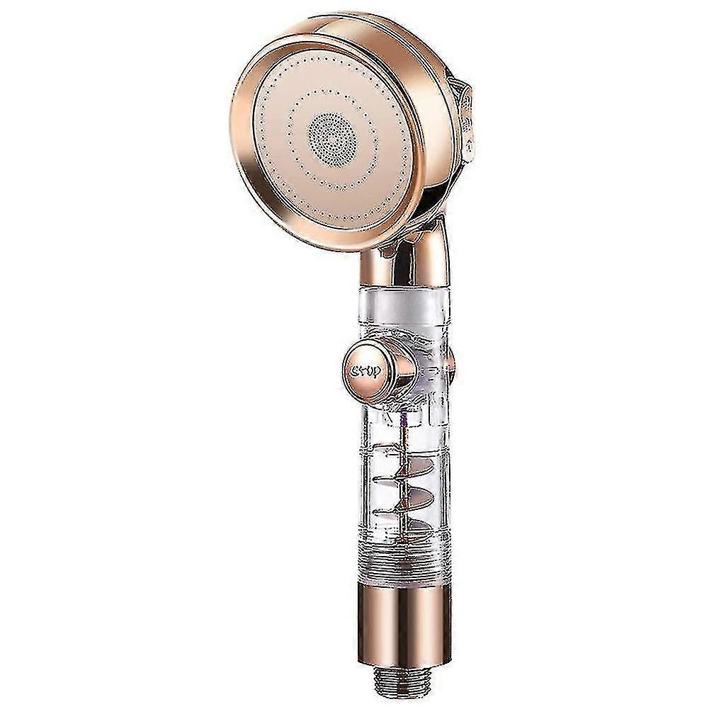 Shower Head Hand Shower, 3 Jet Types And On/off Switch, Water-saving