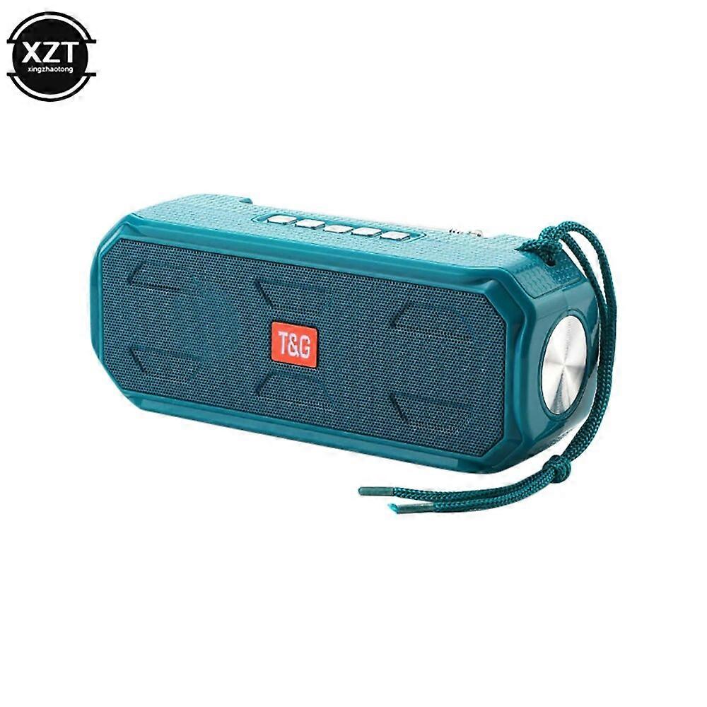 Portable Bluetooth Compatible Speaker With Flashlight Solar Charging Super Bass Stereo Subwoofer Radio