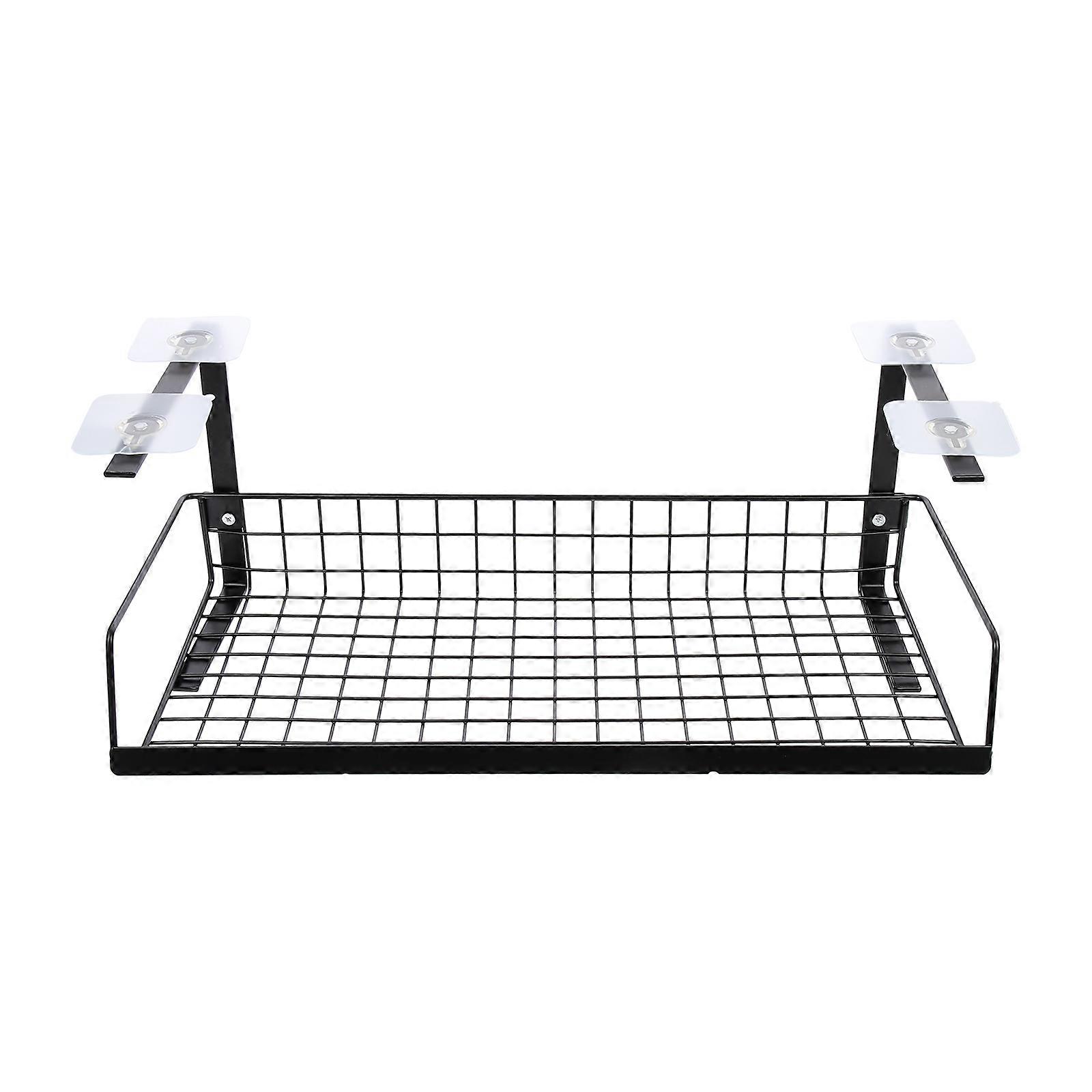 Cable Management Rack Under Table Cord Holder Cable Management Shelf Cable Storage Rack
