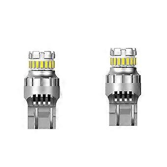 2x Car T20 7440 W21w Led Canbus Luces de reversa W21 / 5W 7443 Led Bombilla Freno Luces de Señal de Giro 6500K